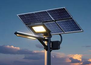 semi integrated solar street light