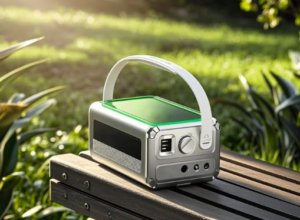 Solar-Powered Portable Battery