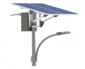 solar panel street light